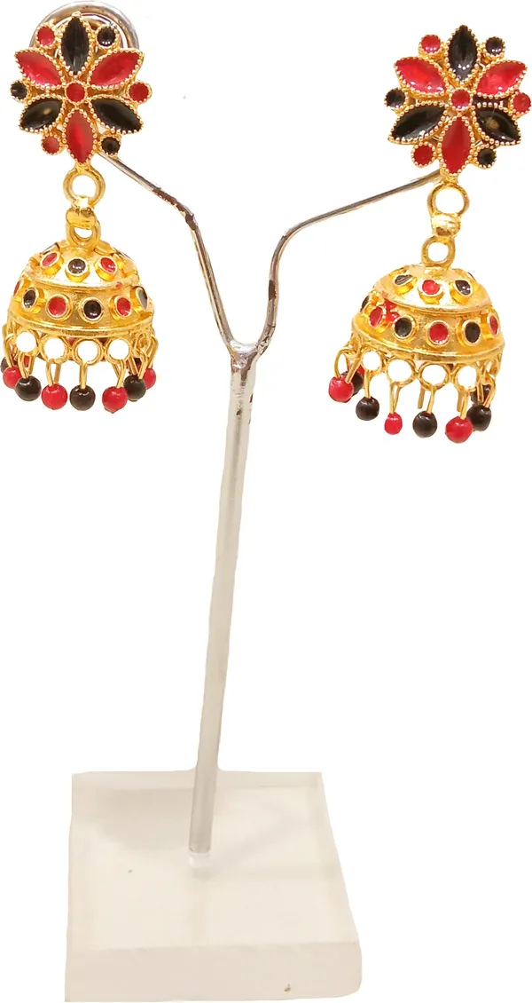 Assamese_Copper_Jhumka_Earring_For_Girls_&_Women